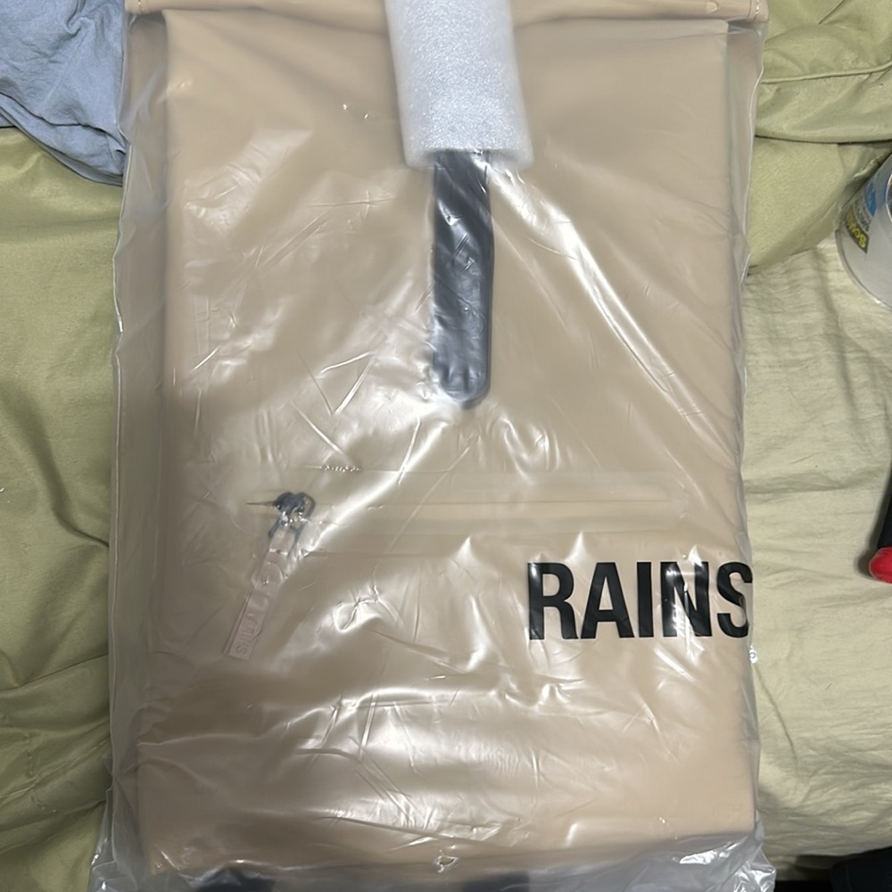 Rains roll top backpack